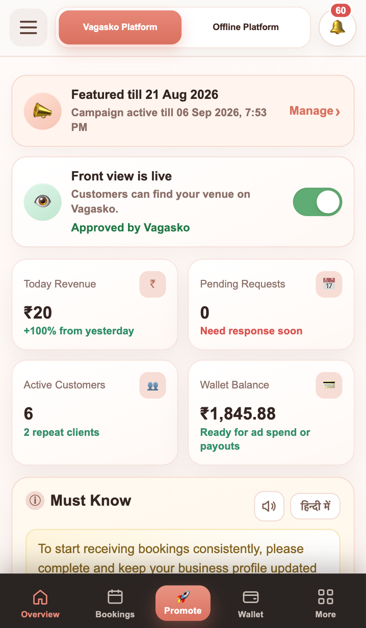Vagasko mobile business overview